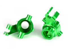 Steering Blocks Alu Green (Pair) Maxx Traxxas 8937G