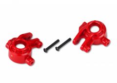 Lenkungsblöcke HD Rot L R (für Upgrade Kit #9080) TRAXXAS 9037R