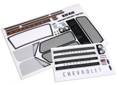 Decal Sheet Blazer Â´69 and Â´72 Traxxas 9113