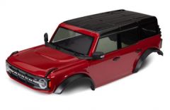 Body Ford Bronco 2021 Red Complete Traxxas 9211R