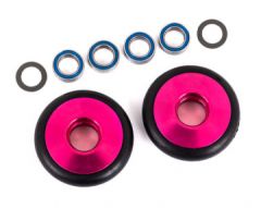 Radsatz Alu Pink Wheelie Bar Drag Slash TRAXXAS 9461P