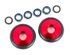 Radsatz Alu Rot Wheelie Bar Drag Slash TRAXXAS 9461R