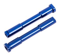 Bell Crank Post Steering Alu Blue (2) Sledge Traxxas 9525