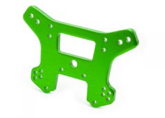 Shock Tower Front Alu Green Sledge Traxxas 9539G