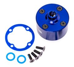 Differentialträger Alu Blau Set Schlitten TRAXXAS 9581X