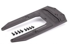 Skidplate Chassis Graphitgrau Schlitten TRAXXAS 9623A