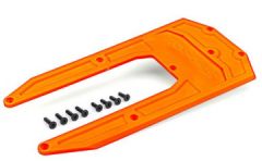 Skidplate Fahrgestell Orange Sledge TRAXXAS 9623T