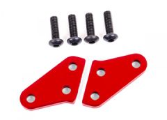 Lenkungsblock-Arme Alu Rot (für #9635,#9637) (Paar) Sledge TRAXXAS 9636R