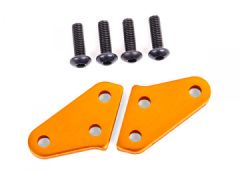 Lenkungsblock-Arme Alu Orange (für #9635,#9637) (Paar) Sledge TRAXXAS 9636T