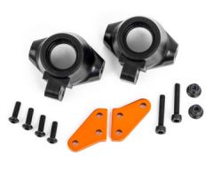 Steering Blocks + Arms Alu Orange (Pair) Sledge Traxxas 9637T