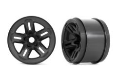 Wheels 3.8 Black (17mm Hex ) (2) Traxxas 9671