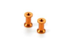 ALU-HALTERUNG 10,8MM - ORANGE (2) XRAY 376364-O