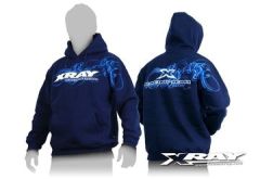 Kapuzenpulli L Blau XRAY 47395500L