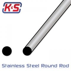 Rostfreier Stab 1,6x305mm (1/16) (2) K&S 87131