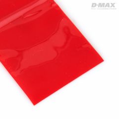 Schrumpfschlauch Rot Transparent D41/W64mm x 1m DYNOMAX B9222