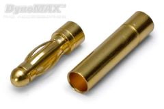 Stecker Bullet Männlich Weiblich 3mm 10 DYNOMAX B9557B