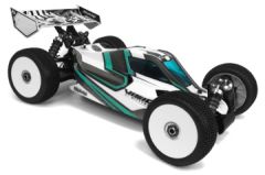 Karosserie VISION 1/8 Buggy Mugen MBX8 Eco (Klar) Vorgeschnitten BITTYDESIGN VIS-MUGX8E