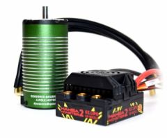 Castle - Mamba Monster 2 - Combo - 1-8 Extreme Brushless Car Regler mit 1515-2200 Sensored Motor CC-010-0108-03