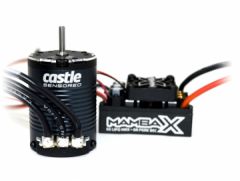 Castle Creations - MAMBA X, 25.2V WP ESC AND 1406-1900KV SENSORED COMBO CC-010-0155-08