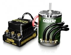 Castle - Sidewinder SW4, 12.6V, 2A BEC, WP Sensorless ESC W/1406-4600 Sensored motor CC-010-0164-01