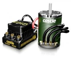 Castle - Sidewinder SW4, 12.6V, 2A BEC, WP Sensorless ESC W/1410-3800 5MM Sensored motor CC-010-0164-06