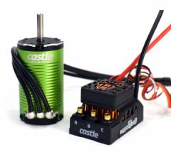 Copperhead 10 Sensored 1412-3220KV 5mm Combo CASTLE CREATIONS 010-0166-13