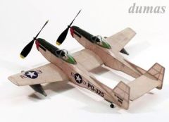 F-82 Twin Mustang 445mm Wood Kit DUMAS 206