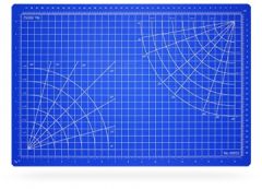 Selbstheilende Schneidematte 305x457mm (Blau) EXCEL 60052