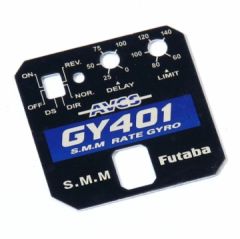 Etikett GY401 FUTABA 1M17A27802