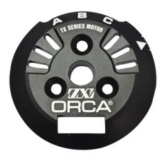 TX Motor Endkappe Alu Schwarz (1) ORCA OME111TX