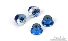 4mm geriffelte Radsicherungsmuttern für 2WD PRO-LINE RACING 6100-00