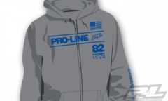 PL Factory Team Kapuze Grau (XXL) PRO-LINE RACING 9826-05