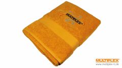 Badetuch orange mit MPX Logo, 70 x 140 cm Multiplex 1-00711