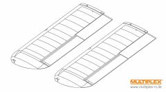 RR Flächensatz FunCub XL ND Multiplex 1-02057