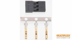 Servo-Stecker-Set mit Gold-pins Hitec 118801