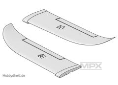 Tragflächen Merlin Multiplex 224101