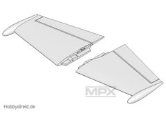 Tragfläche links und rechts FunJet Multiplex 224183