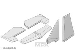 Leitwerkssatz AcroMaster Multiplex 224203