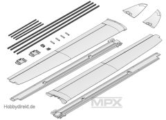 Tragflächen + Holmrohre Cularis Multiplex 224210