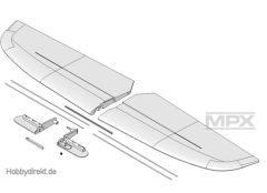 Höhenleitwerke Cularis Multiplex 224211