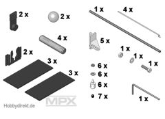 Kleinteilesatz Cularis Multiplex 224213