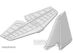 Leitwerkssatz Gemini Multiplex 224218