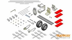 Kleinteilesatz ParkMaster PRO Multiplex 224854