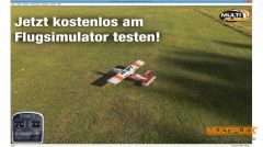 Pilatus PC 6 RR blau Multiplex 264290