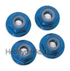 MAXX Rad-Stop-Muttern 5mm (4) Alu blau Multiplex 297147