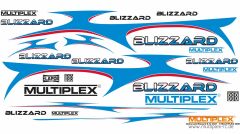 Dekorbogen Blizzard Multiplex 724527