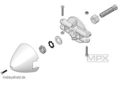 Mitnehmer, Blatthalter und Spinner Cularis Multiplex 733183