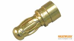 2,0mm Stecker (Gold) 3St. Multiplex 85280