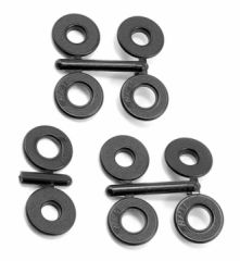 Body Savers 6mm Posts Black (5) RPM 80332