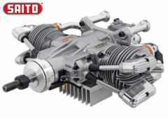 FG-61TS 61cc 4-Takt Twin Gasmotor SAITO SAFG-61TS